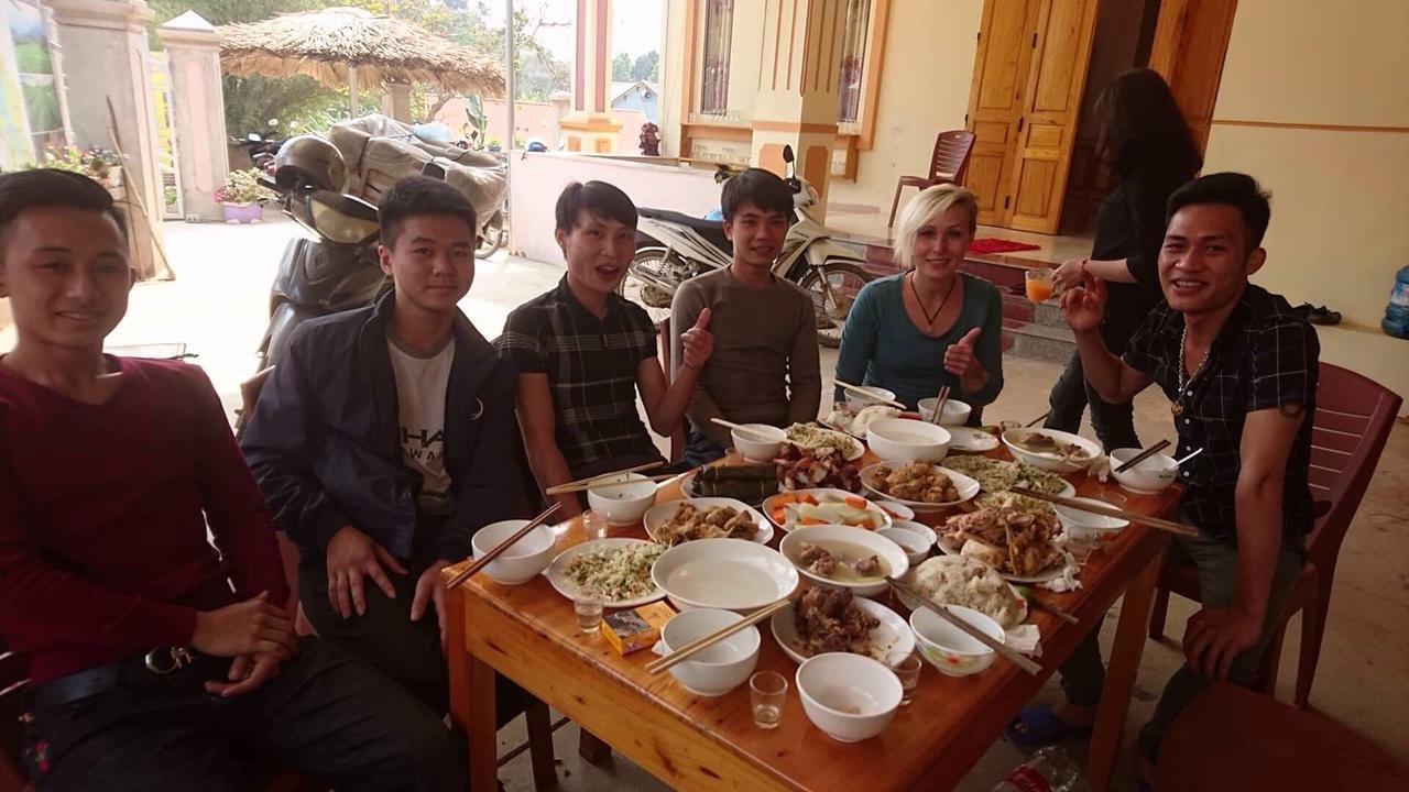 Thac Ba Family Homestay Ho To ภายนอก รูปภาพ